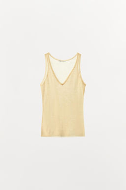 100% WOOL STRAPPY TOP - Zara фото 5