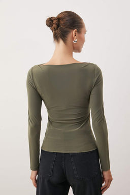 Haki Orme Bluz TWOAW25BZ00109