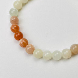 Браслет из Лунного и Солнечного камня - Радуга самоцветов фото 3