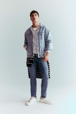 Джинсовые брюки скинни Carlo очень узкого кроя с нормальной талией и очень узкими штанинами - Defacto фото 9