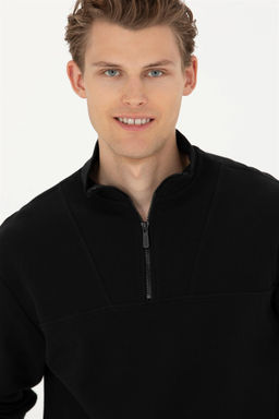 Мужской черный свитшот - U.s. polo assn фото 9