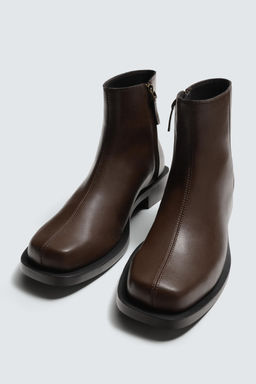 TOPSTITCHED BOOTS - Zara фото 3