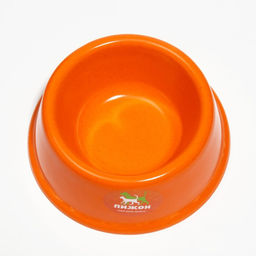 Миска бамбуковая высокая, 14,7 х 5,5 см, 250 мл, оранжевая - Пижон фото 2