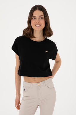 Kad_n Siyah Ti__rt Sepette S_rpriz _ndirim - U.s. polo assn фото 3