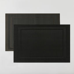 Цена за 4 шт. Салфетка сервировочная на стол Доляна «Окно», 45×30 см, коричневая