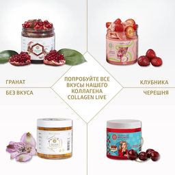Пищевой коллаген с натуральным соком яблока и корицей, 0,5 кг на 1,5 месяца приема - Collagen Live фото 13