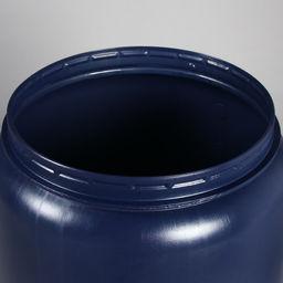 Бочка пищевая, 227 л, пластиковая, с крышкой, не штабелируемая, Open Top Drums