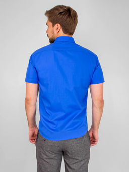 Сорочка мужская короткий рукав GREG 230/109/AZ/ZS/P/1  фото 6