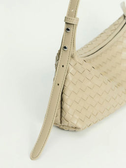 Сумка-хобо с плетением / Zarina  фото 6