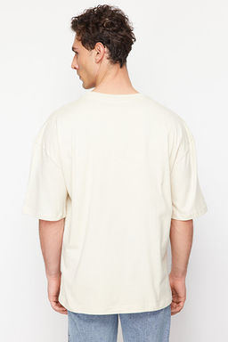 Ta_ Oversize S_zene _ehir Nak__l_ %100 Pamuklu T-Shirt TMNSS22TS2268 - Trendyolmilla фото 2