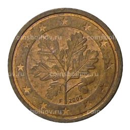 2 евроцента 2002 года F Германия