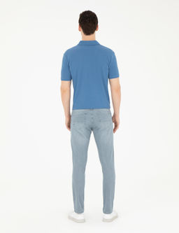 A__k Mavi Slim Fit Jean Pantolon