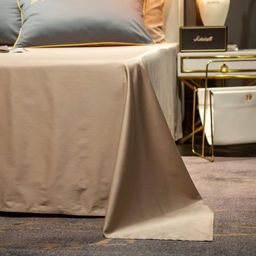 КПБ Mency однотонный с вышивкой MENO019 Евро