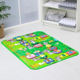 Игровой коврик для детей на фольгированной основе Дороги, размер 116х90x0,5 см, Крошка Я  фото 2