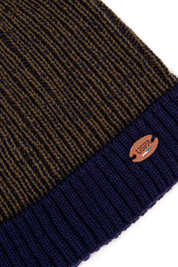 Мужской берет цвета хаки Неожиданная скидка в корзине - U.s. polo assn фото 3