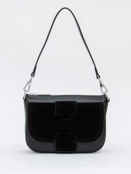 Сумка 1114CF black Polina&Eiterou