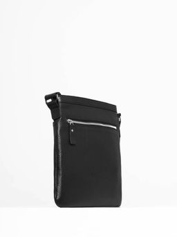 Мужская кожаная сумка Richet 1603LN 831 Черный