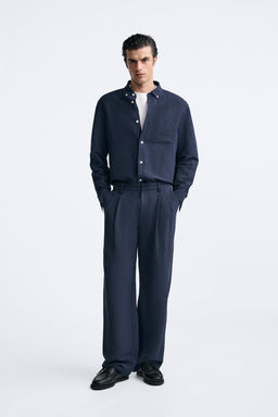 LINEN - SILK TROUSERS