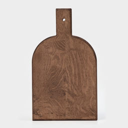 Доска разделочная деревянная для подачи Wild Kitchen, 32×19×2.5 см, граб темный