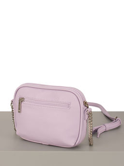 LACCOMA сумка Джулия-ЛЦ802-сиреневый эко кожа хлопок фото 4