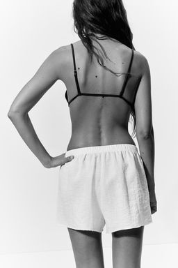 Pantalon playero corto con bordado ingles - H&m фото 5