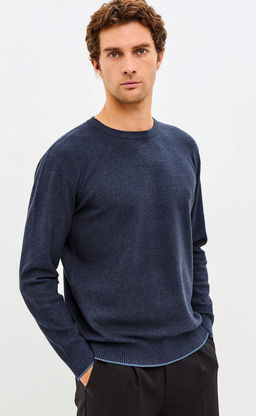 Джемпер F521-1566 d.blue - Fine joyce фото 3