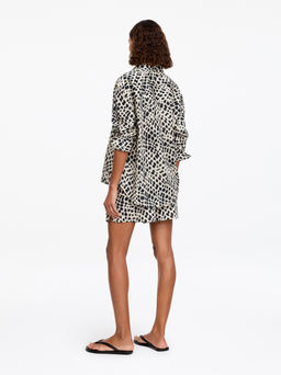Camisa tipo popover en mezcla de lyocell - H&m фото 5
