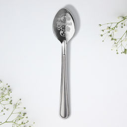 Цена за 2 шт. Ложка чайная именная Ирина, h=14 см