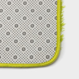 Коврик Доляна Пушистик, 40?60 см, зелёный  фото 5