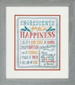 Набор для вышивания DIMENSIONS 71-01569 Ингредиенты для счастья 25 x 20 см