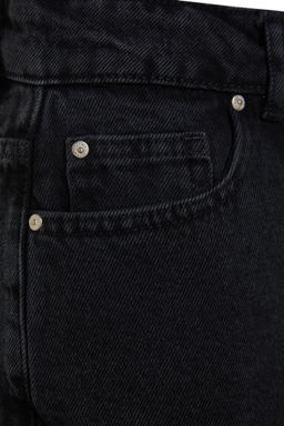 Siyah More Sustainable Mini Denim Sort Etek TWOSS23SR00190