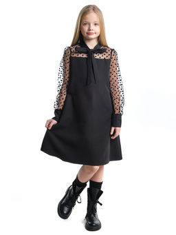 Платье для девочки праздничное нарядная форма детская одежда UD 7848 черный - Mini maxi фото 8