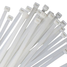 Хомут нейлоновый 3,6х400мм белый (50шт.)