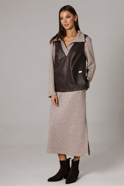 Костюм Lars Style 1175 бежевый, шоколадный