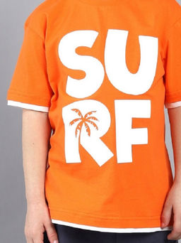 CRB wear / CSKB 64074-29K Футболка для мальчика,оранжевый/Ex.Cherubino