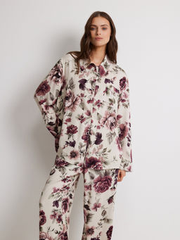 Infinity / Женская домашняя блуза с цветочным принтом Milena - Infinity Lingerie фото 5