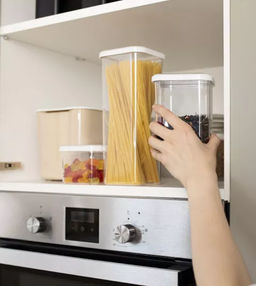 Банка 0,6л для сып продуктов CUBBO SCANDI - Полимербыт фото 3