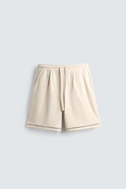 COMFORT STITCH BERMUDA SHORTS - Zara фото 6