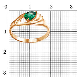 КОЛЬЦО 24814325-7 - Красная пресня фото 2