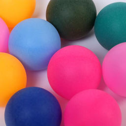 Цена за 10 шт. Шарики для кошек, 4 см (подходят для игровых комплексов), фасовка 10 шт, микс цветов - Пижон фото 3