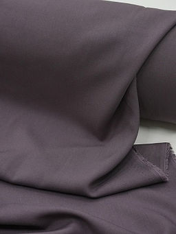 Штапель цв.Темный кофейно-лиловый, ш.1.45м, вискоза-100%, 110гр/м.кв. - Купава фото 6