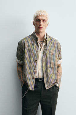 CHECK SHIRT LIMITED EDITION - Zara фото 2