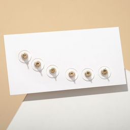 Пусеты «Сердечки. Мультики», набор 3 пары, цветные