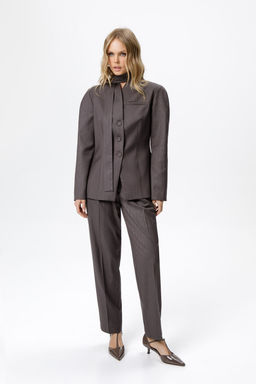 Жакет Pirs 6265 кофейный