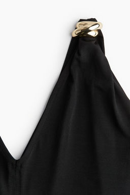 Vestido con escote en V - H&m фото 8