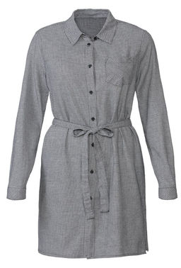 Фланелевая рубашка-туника ESMARA гусиная лапка  фото 10