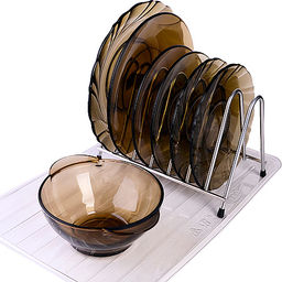 АЛТ408С Подставка д/тарелок и досок с поддоном (х4) - Mayer&boch фото 2