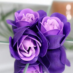 Мыльные розочки, трёхцветные, набор 3 шт. - Simaland фото 6