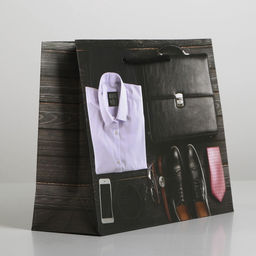 Пакет ламинированный Стиль, MS 23 х 18 х 8 см - Доступные радости фото 8