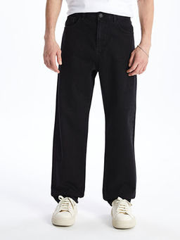 Baggy Fit Erkek Jean Pantolon